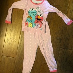 Elmo and Cookie Monster pjs